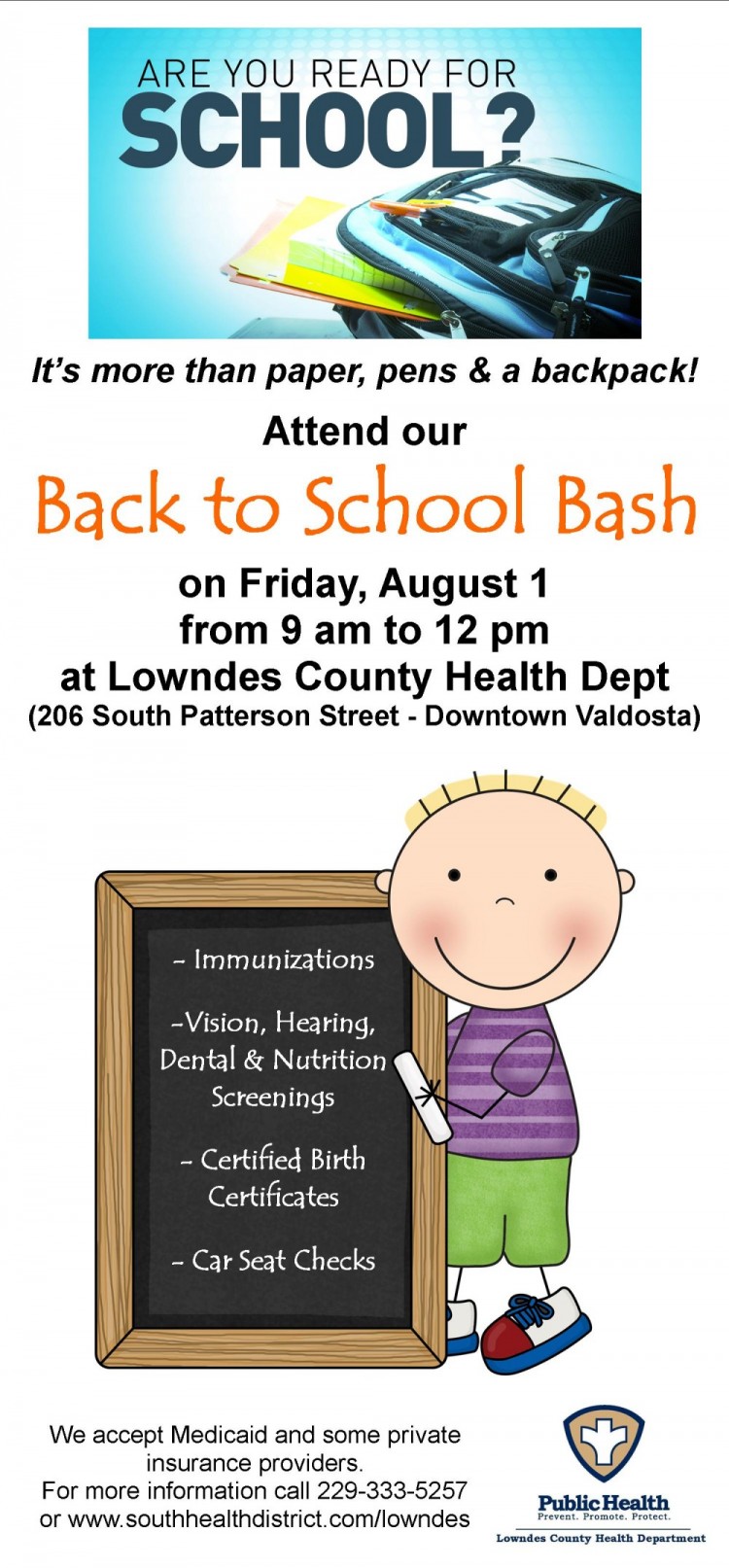 Lowndes Back to School Bash