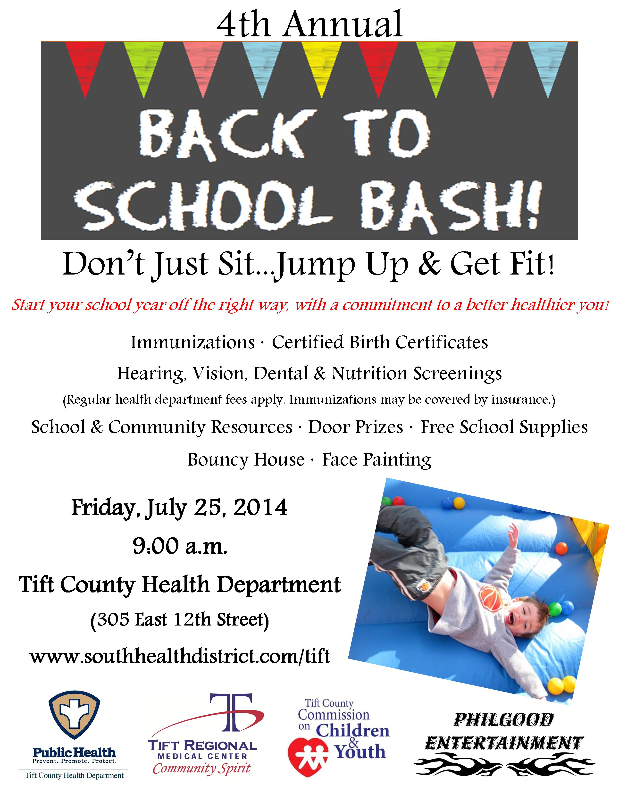 Tift County 4th Annual Back to School Bash