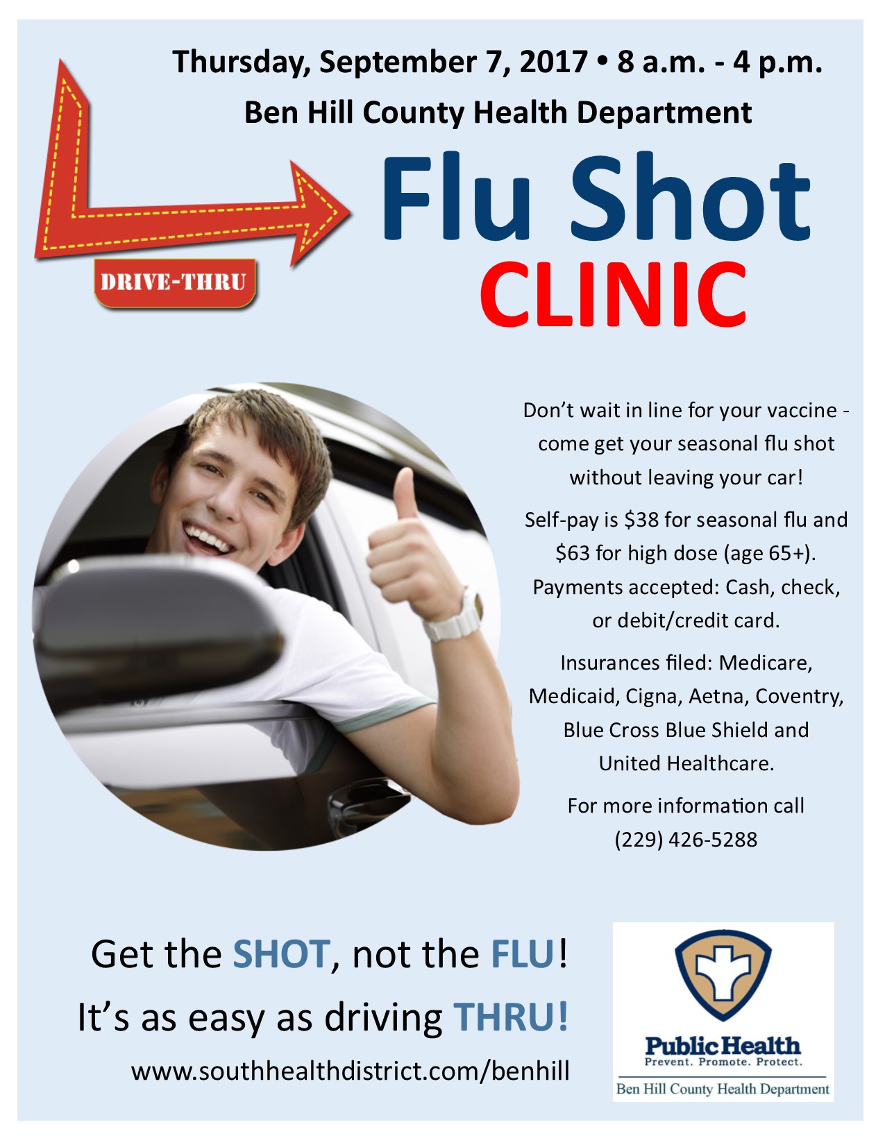 Ben Hill Drive Thru Flu Clinic