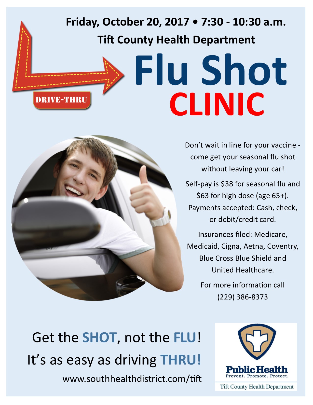 Tift County Drive Thru Flu Clinic