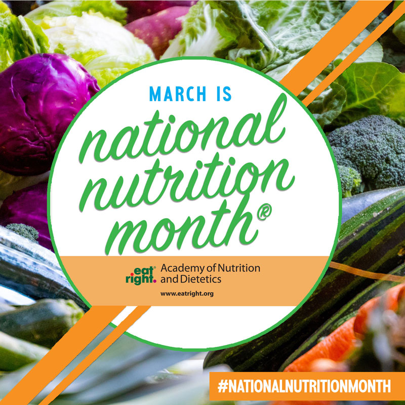 National Nutrition Month recognized